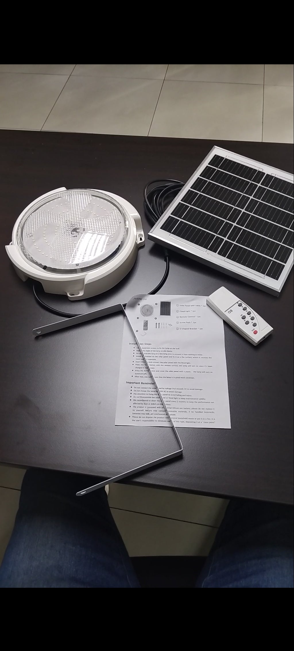 Solar Ceiling Light