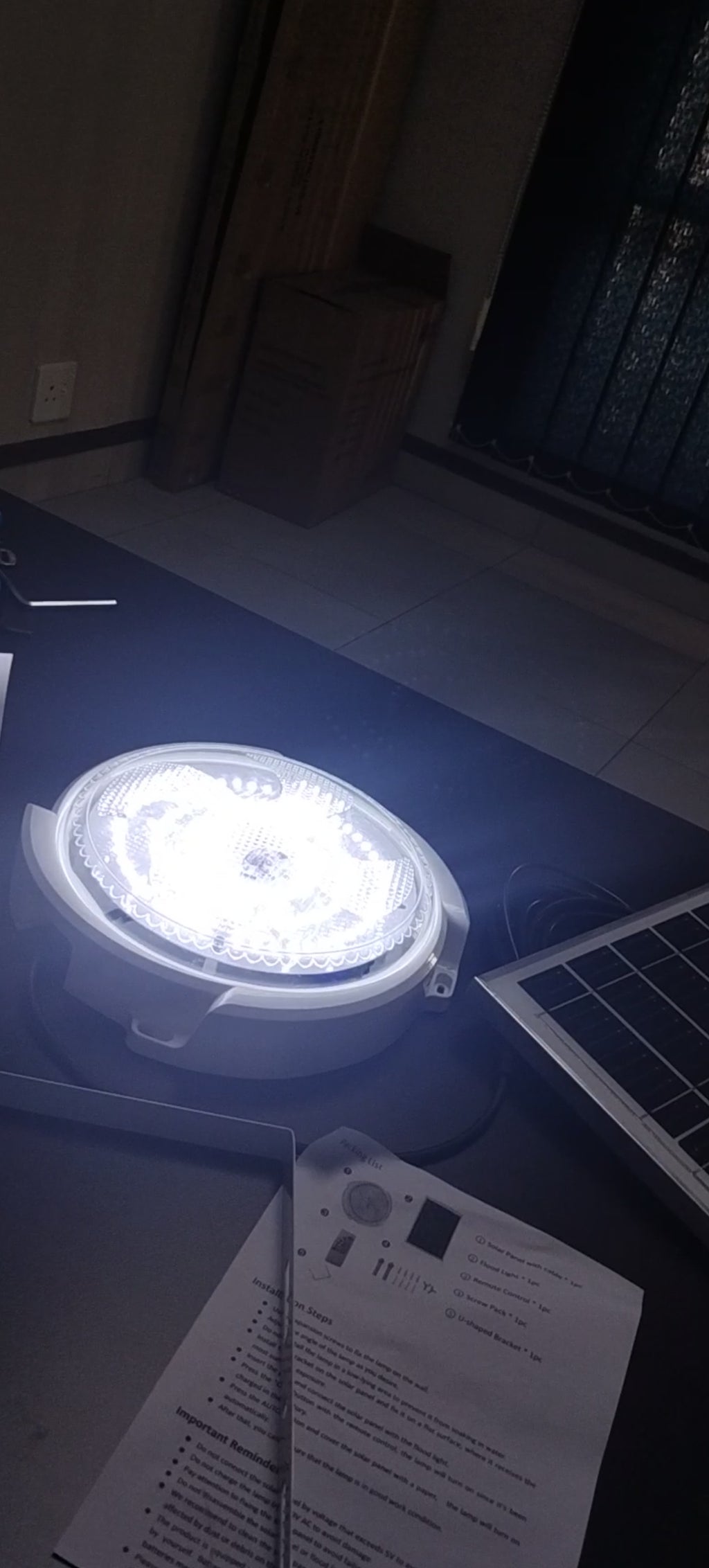 Solar Ceiling Light